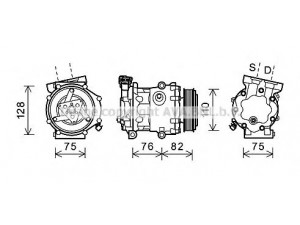 AVA QUALITY COOLING FDK479 kompresorius, oro kondicionierius 
 Oro kondicionavimas -> Kompresorius/dalys
1730528, 7C1119D629BA