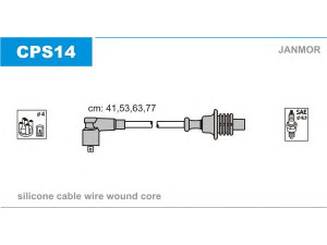 JANMOR CPS14 uždegimo laido komplektas 
 Kibirkšties / kaitinamasis uždegimas -> Uždegimo laidai/jungtys
5967.L0, 5967.L7, 5967.N7, 96094933
