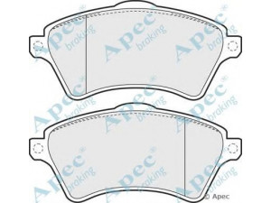 APEC braking PAD1208 stabdžių trinkelių rinkinys, diskinis stabdys 
 Techninės priežiūros dalys -> Papildomas remontas
SFP000010, SFP000020