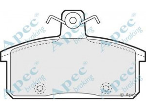 APEC braking PAD1108 stabdžių trinkelių rinkinys, diskinis stabdys 
 Techninės priežiūros dalys -> Papildomas remontas
500028834, 00000A00906