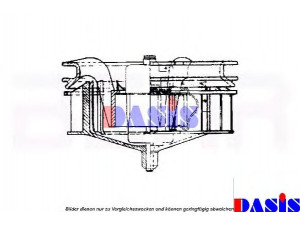 AKS DASIS 741950N elektrovariklis, vidinis pūtiklis 
 Šildymas / vėdinimas -> Orpūtė/dalys
0008209342