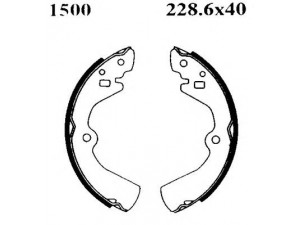 BSF 01500 stabdžių trinkelių komplektas 
 Techninės priežiūros dalys -> Papildomas remontas
4406047L10, 4406047L25, 4406047L26
