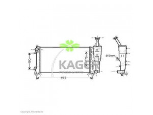 KAGER 31-2394 radiatorius, variklio aušinimas 
 Aušinimo sistema -> Radiatorius/alyvos aušintuvas -> Radiatorius/dalys
46834075, 51706942, 46834075, 51706942