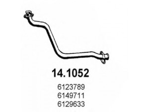 ASSO 14.1052 išleidimo kolektorius 
 Išmetimo sistema -> Išmetimo vamzdžiai
6118914, 6123789, 6129633, 6149711