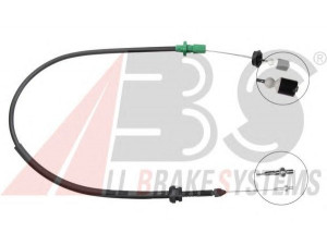 A.B.S. K37400 akceleratoriaus trosas 
 Kuro mišinio formavimas -> Karbiuratorius, sistema -> Valdymo sąsajos/amortizatorius/kameros
1H0.721.555J, 1H0.721.555J, 1H0721555P