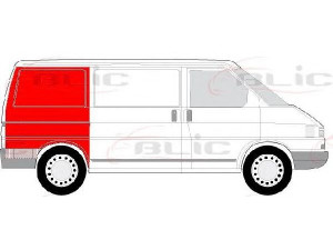 BLIC 6504-03-9558578P sparnas 
 Kėbulas -> Transporto priemonės galas -> Sparnas/montavimo dalys