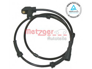 METZGER 0900089 jutiklis, rato greitis 
 Elektros įranga -> Jutikliai
701 927 807C