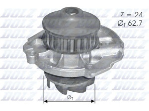 DOLZ S261 vandens siurblys 
 Aušinimo sistema -> Vandens siurblys/tarpiklis -> Vandens siurblys
46526243, 46805736, 55184080, 46526243