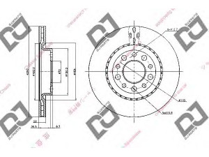 DJ PARTS BD1577 stabdžių diskas 
 Dviratė transporto priemonės -> Stabdžių sistema -> Stabdžių diskai / priedai
46843611, 5176274