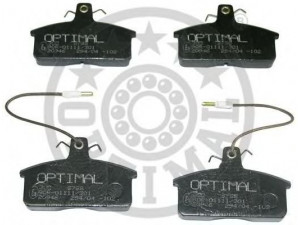 OPTIMAL 9798 stabdžių trinkelių rinkinys, diskinis stabdys 
 Techninės priežiūros dalys -> Papildomas remontas
82357469, 82374569