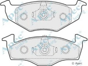 APEC braking PAD911 stabdžių trinkelių rinkinys, diskinis stabdys 
 Techninės priežiūros dalys -> Papildomas remontas
1H0698151A, 1HO698151A, 1H0698151A