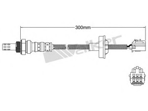 WALKER PRODUCTS 250-24074 lambda jutiklis 
 Variklis -> Variklio elektra
5269714