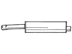 AKS DASIS SG51402 vidurinis duslintuvas