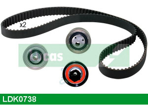 LUCAS ENGINE DRIVE LDK0738 paskirstymo diržo komplektas 
 Techninės priežiūros dalys -> Papildomas remontas