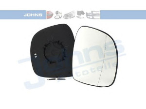 JOHNS 50 42 38-80 veidrodėlio stiklas, išorinis veidrodėlis 
 Kėbulas -> Keleivių kabina -> Veidrodėlis
000 810 0619