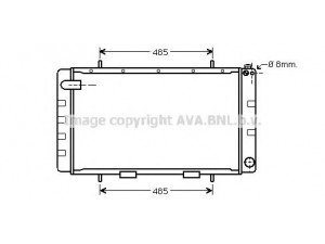 AVA QUALITY COOLING AU2065 radiatorius, variklio aušinimas
BTP1500, BTP1607, BTP1670, ESR76