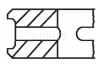 MAHLE ORIGINAL 043 26 N0 stūmoklio žiedų komplektas 
 Variklis -> Cilindrai/stūmokliai
411 580 29, 411 580 41
