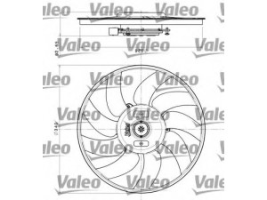 VALEO 696349 ventiliatorius, radiatoriaus 
 Aušinimo sistema -> Oro aušinimas
8K0959455F, 8K0959455M