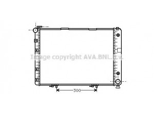 AVA QUALITY COOLING MSA2154 radiatorius, variklio aušinimas 
 Aušinimo sistema -> Radiatorius/alyvos aušintuvas -> Radiatorius/dalys
1245000302, 1245001402, 1245005103