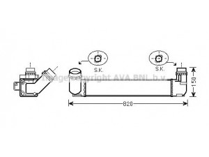 AVA QUALITY COOLING RT4412 tarpinis suslėgto oro aušintuvas, kompresorius 
 Variklis -> Oro tiekimas -> Įkrovos agregatas (turbo/superįkrova) -> Tarpinis suslėgto oro aušintuvas
144960006R, 144961285R, 144964990R