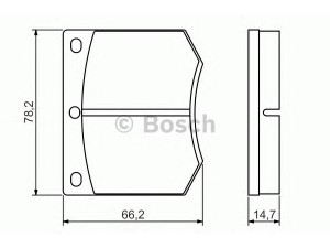 BOSCH 0 986 495 079 stabdžių trinkelių rinkinys, diskinis stabdys 
 Techninės priežiūros dalys -> Papildomas remontas
1487416, 1540858, 1540859, 1541680