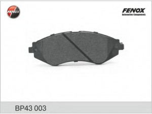 FENOX BP43003 stabdžių trinkelių rinkinys, diskinis stabdys 
 Techninės priežiūros dalys -> Papildomas remontas
96405129, 96405130, 96495227, 96534655