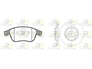 ROADHOUSE 81350.00 stabdžių rinkinys, diskiniai stabdžiai 
 Stabdžių sistema -> Diskinis stabdys -> Stabdžių remonto rinkinys