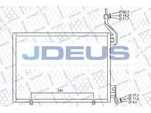 JDEUS 712M36 kondensatorius, oro kondicionierius 
 Oro kondicionavimas -> Kondensatorius
1513110, 1521950, 1526276, 8V5119710AC