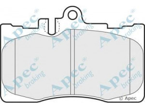 APEC braking PAD1273 stabdžių trinkelių rinkinys, diskinis stabdys 
 Techninės priežiūros dalys -> Papildomas remontas
0446550170, 0446550180, 0446550190