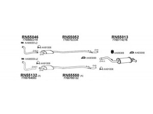 VENEPORTE 550421 išmetimo sistema 
 Išmetimo sistema -> Išmetimo sistema, visa