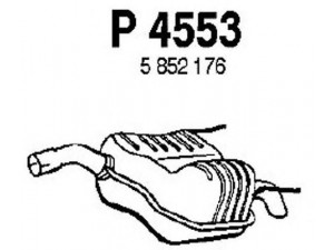 FENNO P4553 galinis duslintuvas 
 Išmetimo sistema -> Duslintuvas
5852176