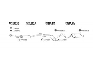 VENEPORTE 550136 išmetimo sistema 
 Išmetimo sistema -> Išmetimo sistema, visa