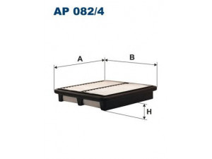 FILTRON AP082/4 oro filtras 
 Filtrai -> Oro filtras
96314494, PC906