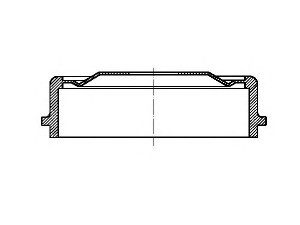 CIFAM 700-305 stabdžių būgnas 
 Stabdžių sistema -> Būgninis stabdys -> Stabdžių būgnas
568063, 90495034