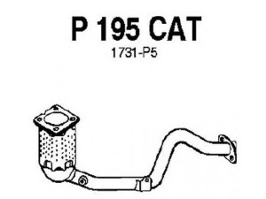 FENNO P195CAT katalizatoriaus keitiklis 
 Išmetimo sistema -> Katalizatoriaus keitiklis
BM90870H, 1731-HV, 1731-L8, 1731-P5