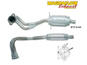 MAGNAFLOW 82520 katalizatoriaus keitiklis 
 Išmetimo sistema -> Katalizatoriaus keitiklis
1030370, 6839369