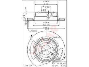 VILLAR 628.1455 stabdžių diskas 
 Dviratė transporto priemonės -> Stabdžių sistema -> Stabdžių diskai / priedai
34211155501, 34211162967, 34211163138