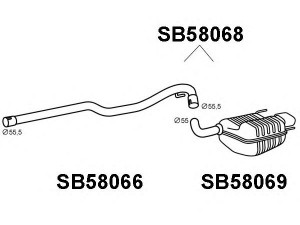 VENEPORTE SB58068 galinis duslintuvas
12759301, 12765685