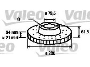 VALEO 186688 stabdžių diskas 
 Dviratė transporto priemonės -> Stabdžių sistema -> Stabdžių diskai / priedai
4500098, 7700302128, 9160398