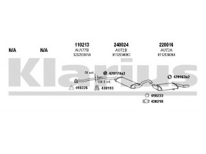 KLARIUS 940250E išmetimo sistema 
 Išmetimo sistema -> Išmetimo sistema, visa