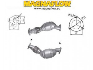 MAGNAFLOW 67201D katalizatoriaus keitiklis 
 Išmetimo sistema -> Katalizatoriaus keitiklis
3U0254250, 3U0254250X, 3U0254251