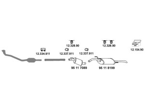 EBERSPÄCHER 12_988 išmetimo sistema 
 Išmetimo sistema -> Išmetimo sistema, visa