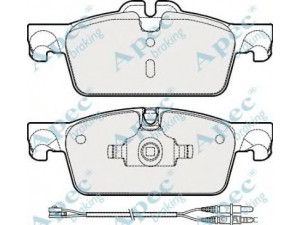 APEC braking PAD1806 stabdžių trinkelių rinkinys, diskinis stabdys 
 Techninės priežiūros dalys -> Papildomas remontas
1610100580, 1610103580, 4254A6