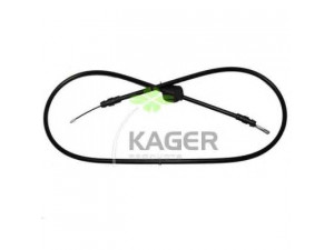KAGER 19-6256 trosas, stovėjimo stabdys 
 Stabdžių sistema -> Valdymo svirtys/trosai
1634200285