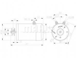 MAHLE ORIGINAL MM 144 elektrovariklis