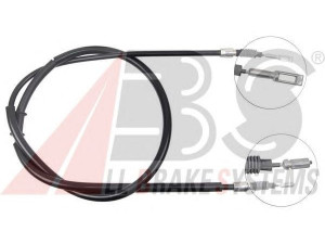 A.B.S. K10036 trosas, stovėjimo stabdys 
 Stabdžių sistema -> Valdymo svirtys/trosai
8A0.609.721AF, 8A0.609.721J, 8A0.609.721T