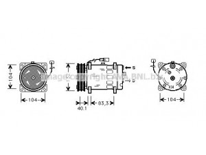 AVA QUALITY COOLING MNAK047 kompresorius, oro kondicionierius 
 Oro kondicionavimas -> Kompresorius/dalys
51779707011, 51779707014, 51779707025