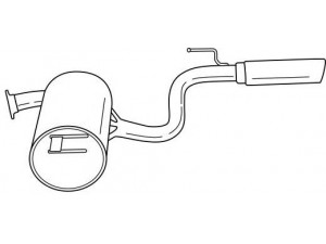 AKS DASIS SG44613 galinis duslintuvas
