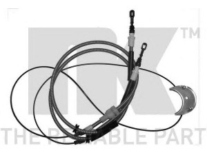 NK 902555 trosas, stovėjimo stabdys 
 Stabdžių sistema -> Valdymo svirtys/trosai
6154286