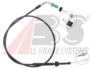 A.B.S. K37590 akceleratoriaus trosas 
 Kuro mišinio formavimas -> Karbiuratorius, sistema -> Valdymo sąsajos/amortizatorius/kameros
6N2721555C